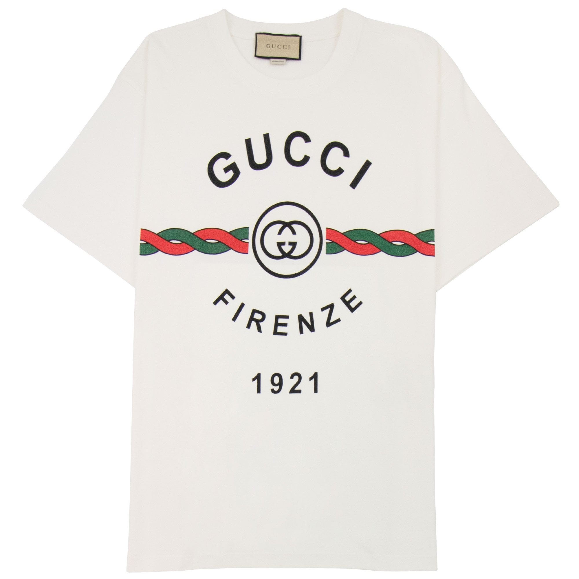 Gucci Gucci Firenze 1921 Cotton Jersey White