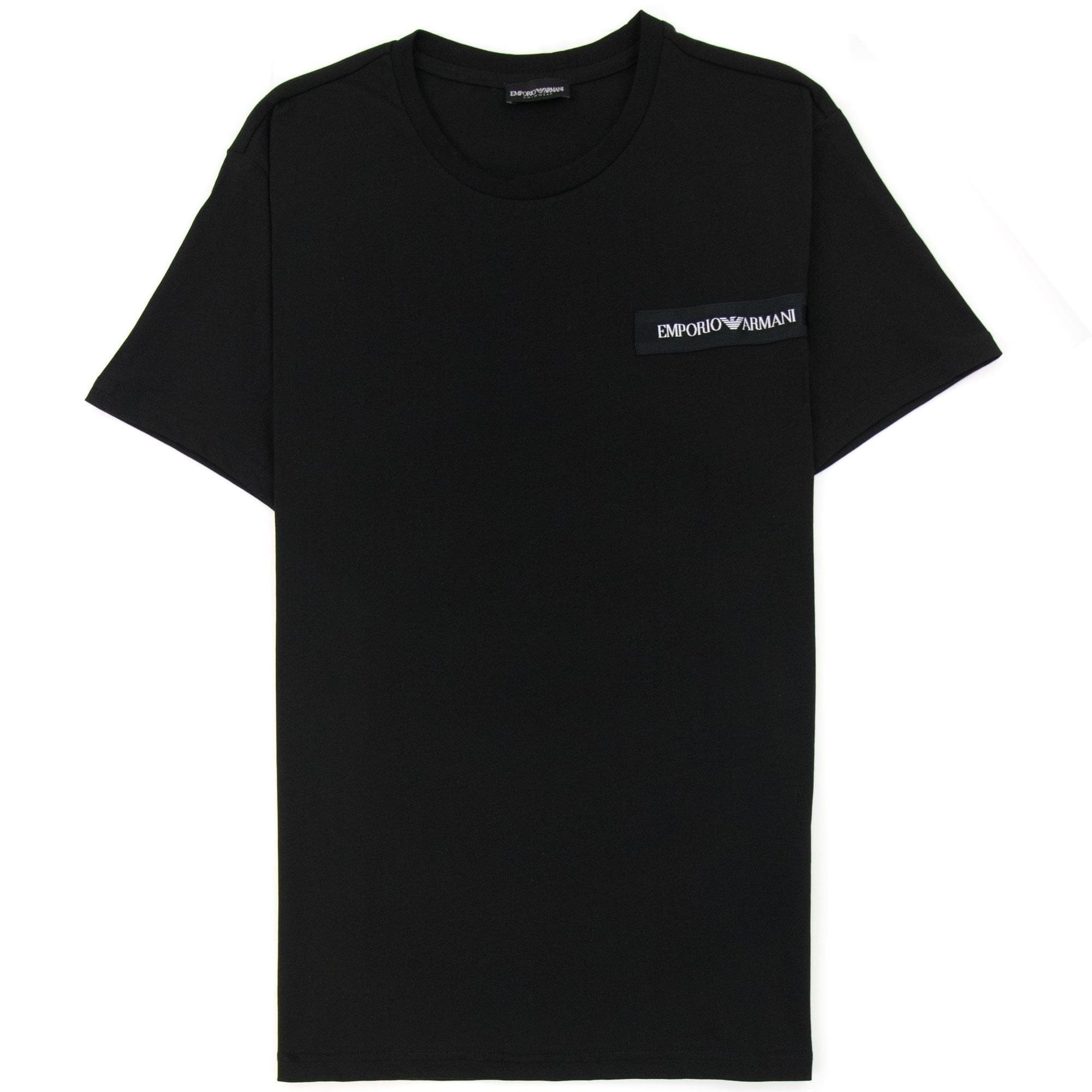 Emporio Armani Emporio Armani Crew Neck Logo T Shirt Black