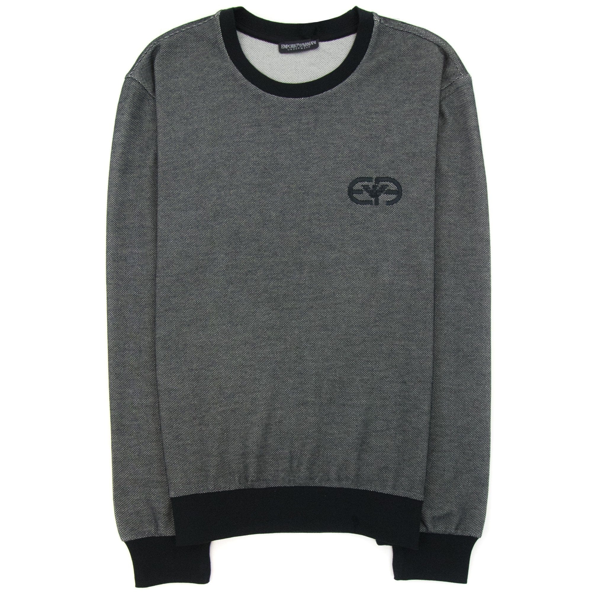 Emporio Armani Ea Crew Neck Sweater Black