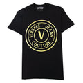 Versace Jeans Couture Vemblem T Shirt Black/gold