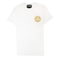 Versace Jeans Couture V Emblem T Shirt White/gold