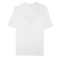 Prada Prada Milano Silicone Logo T-shirt White