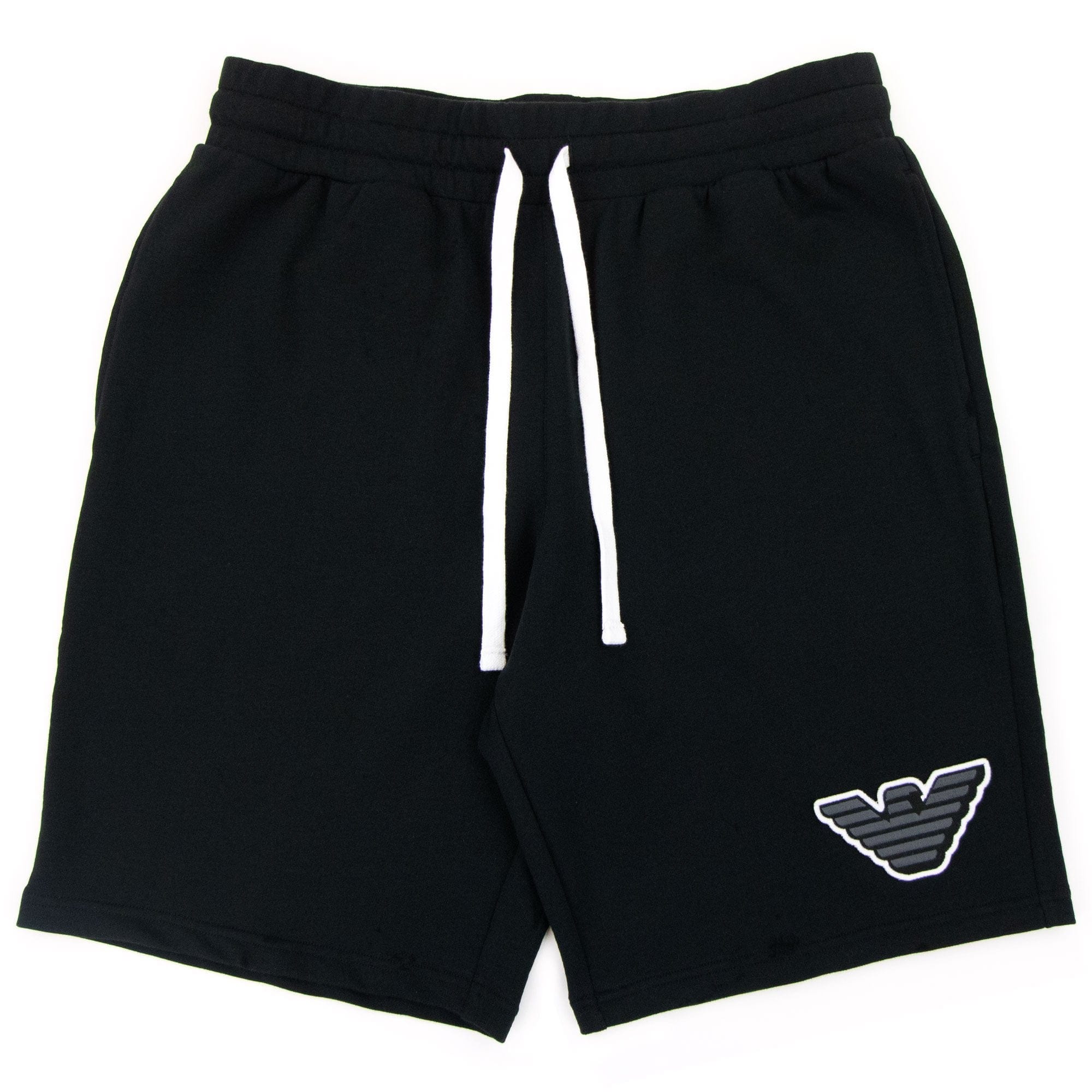 Emporio Armani Eagle Logo Bermuda Shorts Black