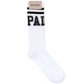 Palm Angels College Socks White/black