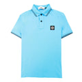 Stone Island Tip Polo Ss Sky Blue