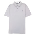 Stone Island Patch Logo Reg Fit Polo Lilac