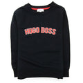 Hugo Boss Kids Brand Logo Crewneck Sweatshirt Black/Red