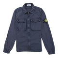 Stone Island 114wn Old Treatment Shirt Navy V0120