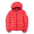 Moncler Junior Alberic Puffa Down Jacket Red 455
