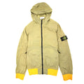 Stone Island Nylon Zip Up Jacket Neon Yellow V0030