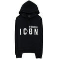 Dsquared2 D2 Icon Hoodie Black