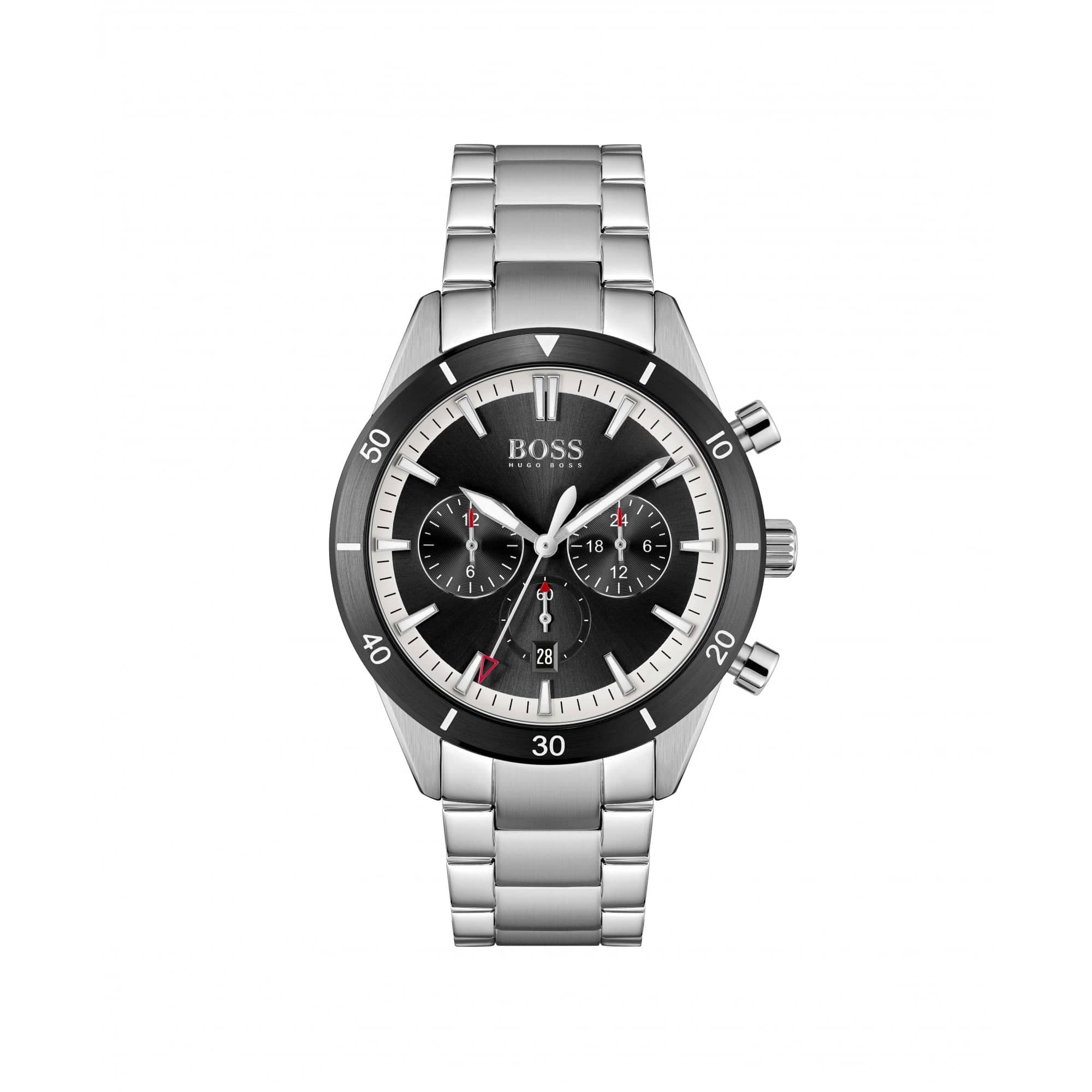 Hugo Boss Santiago Stainless Watch Black