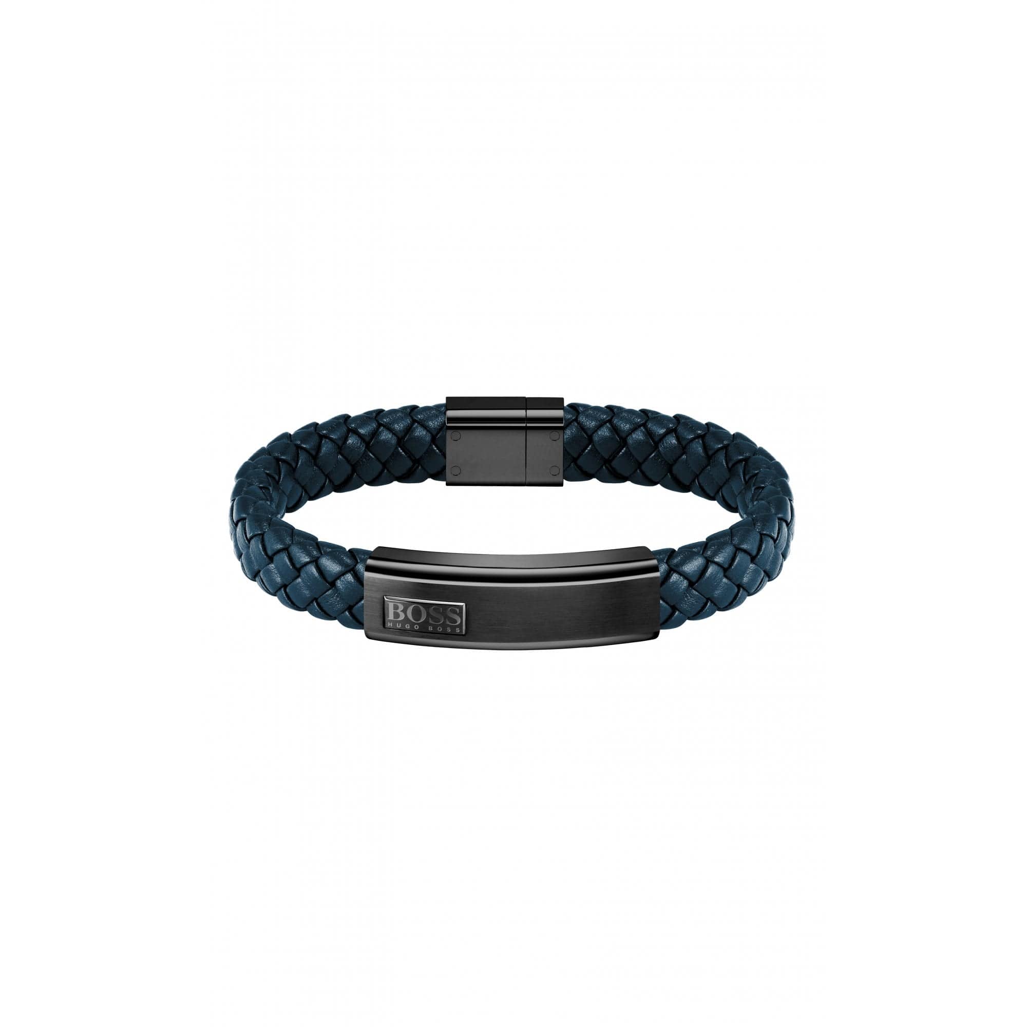 Hugo Boss Magnetic Twill Bracelet Navy