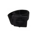 Stone Island Junior 90461 Embossed Logo Buckle Belt Black Voo29