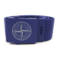 Stone Island Junior 90467 Logo Belt Blue V0027
