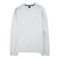 Hugo Boss Salbo Curved Logo Sweatshirt Grey 059
