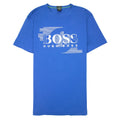 Hugo Boss Tee 1 Logo T Shirt Blue 420
