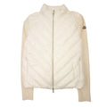 Moncler Women Padded Wool Cardigan Off White 034