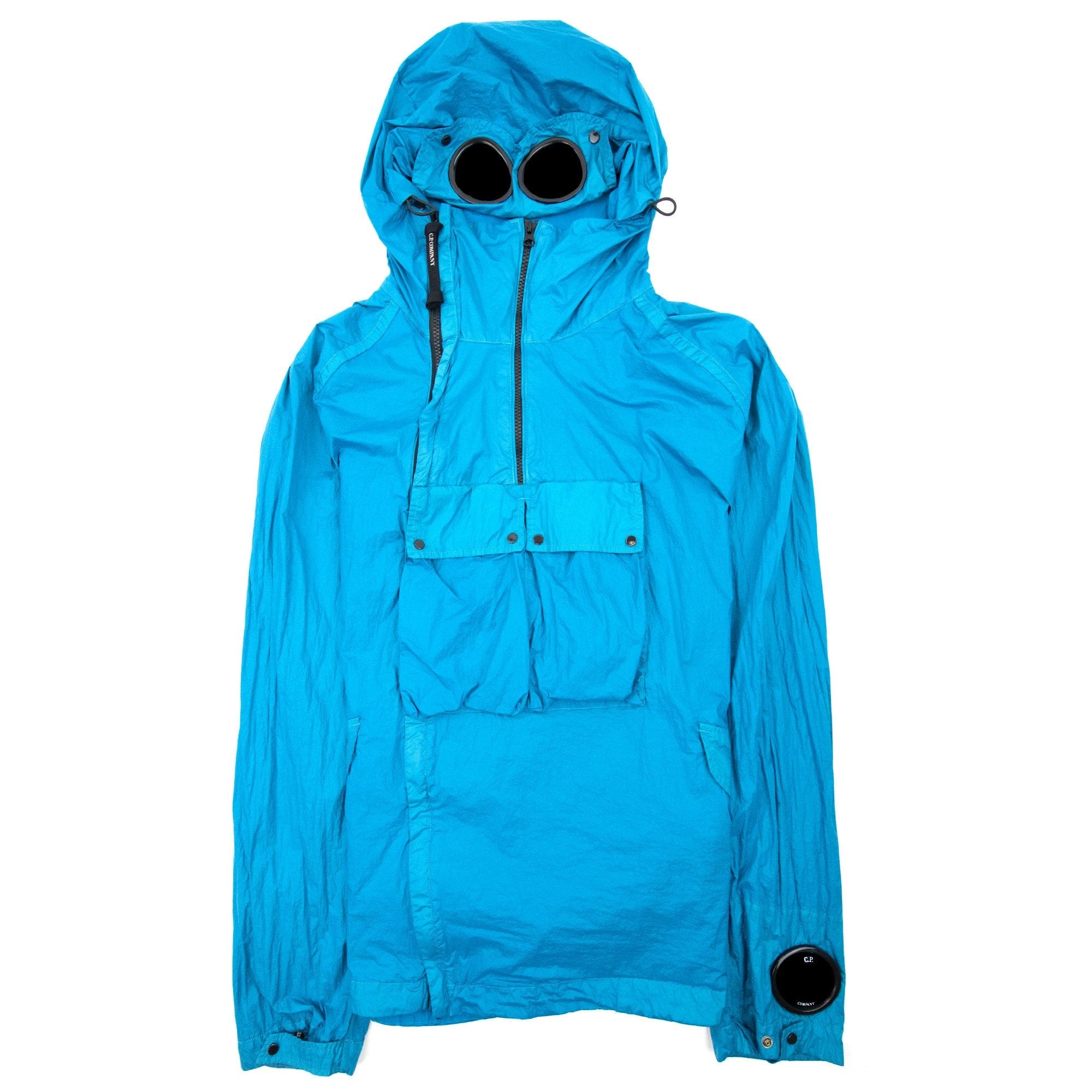Cp Company Nyfoil Half Zip Jacket Blue 829
