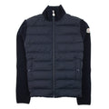 Moncler Padded Wool Cardigan Navy 769
