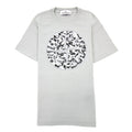 Stone Island Junior 21071 Camo Reflective Logo T Shirt Grey V0064