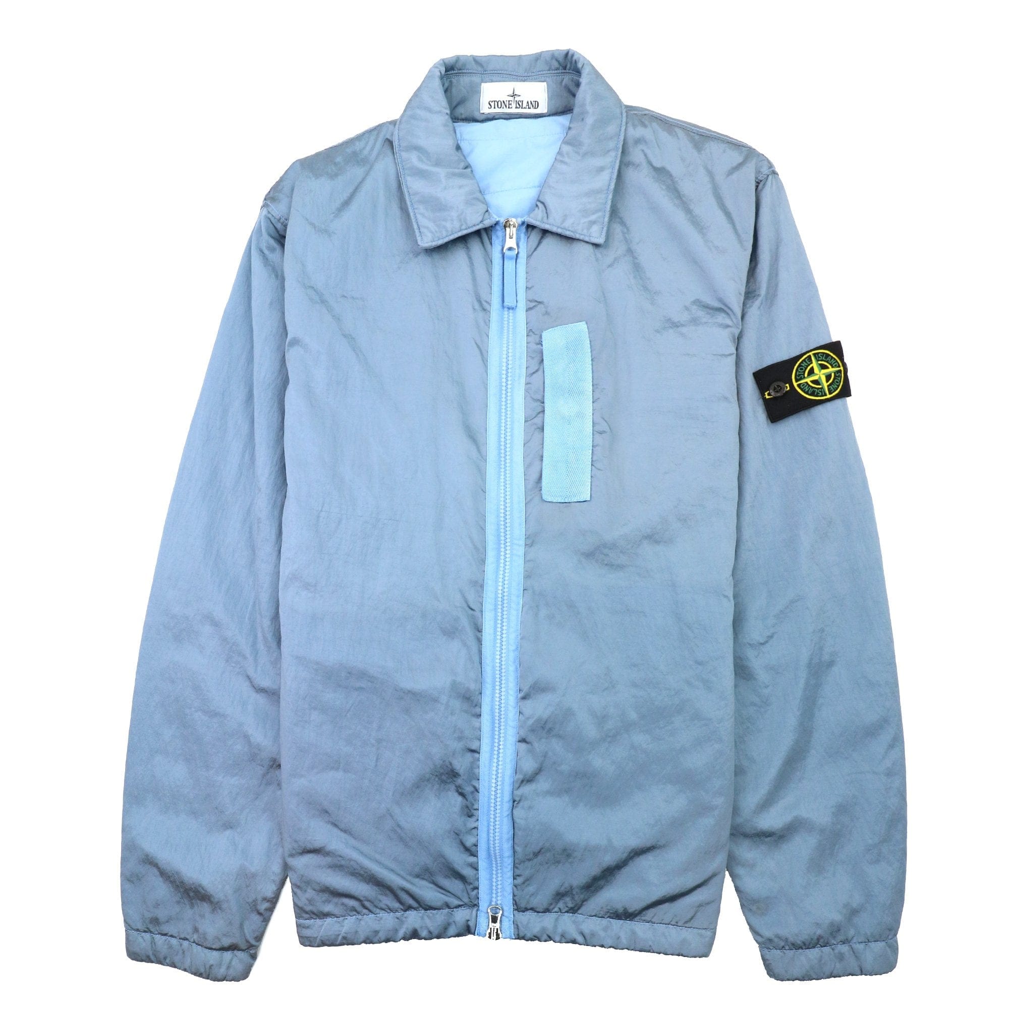 Stone Island Q0519 Nylon Metal In Econyl Regenerated Nylon Tc Blue V0046