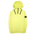Stone Island 64920 Detachable Hood Sweatshirt Lemon V0031
