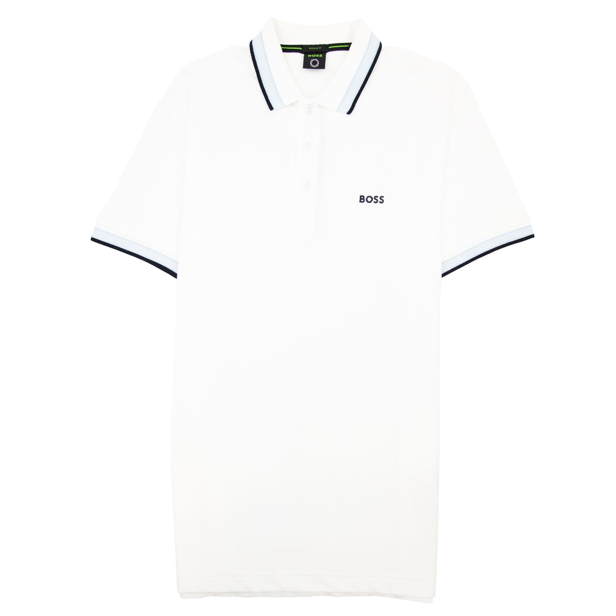 Hugo Boss Paddy Embroidered Logo Polo White 103