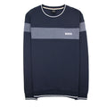 Hugo Boss Contrast Insert Logo Tracksuit Sweatshirt Dark Navy 403
