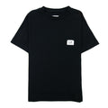Cp Company Undersixteen Jersey 30/1 Small Patch Logo Tee Black