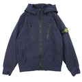 Stone Island Junior Q0130 E.dye Technology Soft Shell R Jacket Navy V0020