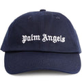 Palm Angels Navy Logo Cap