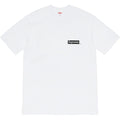 SUPREME SPIRAL TEE SHIRT WHITE