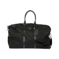 PRADA RE-NYLON DUFFLE BAG WITH LOCK BLACK