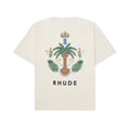 RHUDE LAS PALMA T-SHIRT WHITE