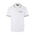 PALM ANGELS CLASSIC POLO WHITE