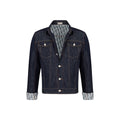 DIOR OBLIQUE JEAN JACKET NAVY