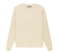 ESSENTIALS FOG RELAXED EGG SHELL CREWNECK