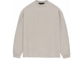 ESSENTIALS FOG LONG SLEEVE SILVER CLOUD