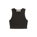 ESSENTIALS WOMENS RIBBED SPORTS TANK TOP INK