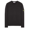 STONE ISLAND PATCH LOGO CREWNECK SWEATSHIRT BLACK