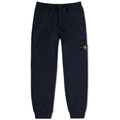 Stone Island Navy Brushed Cotton Cargo Sweatpants