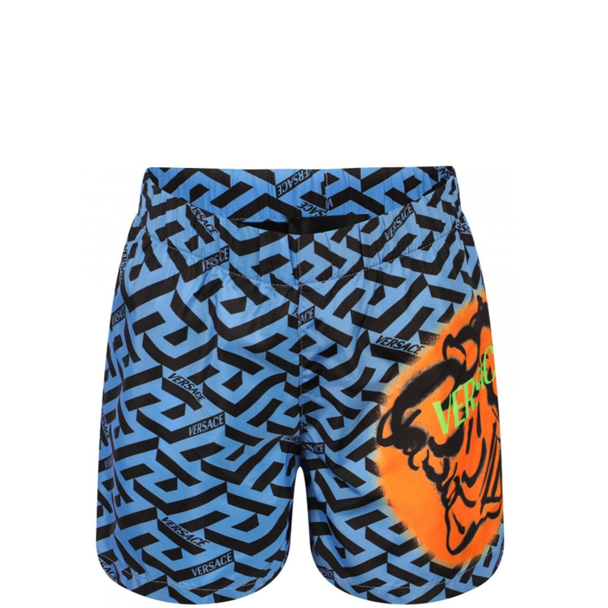 Kids Versace Logo Swimshorts