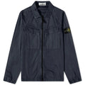 Stone Island Navy Double Pocket Overshirt