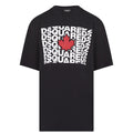 Kids DSQUARED2 Black Logo T-Shirt