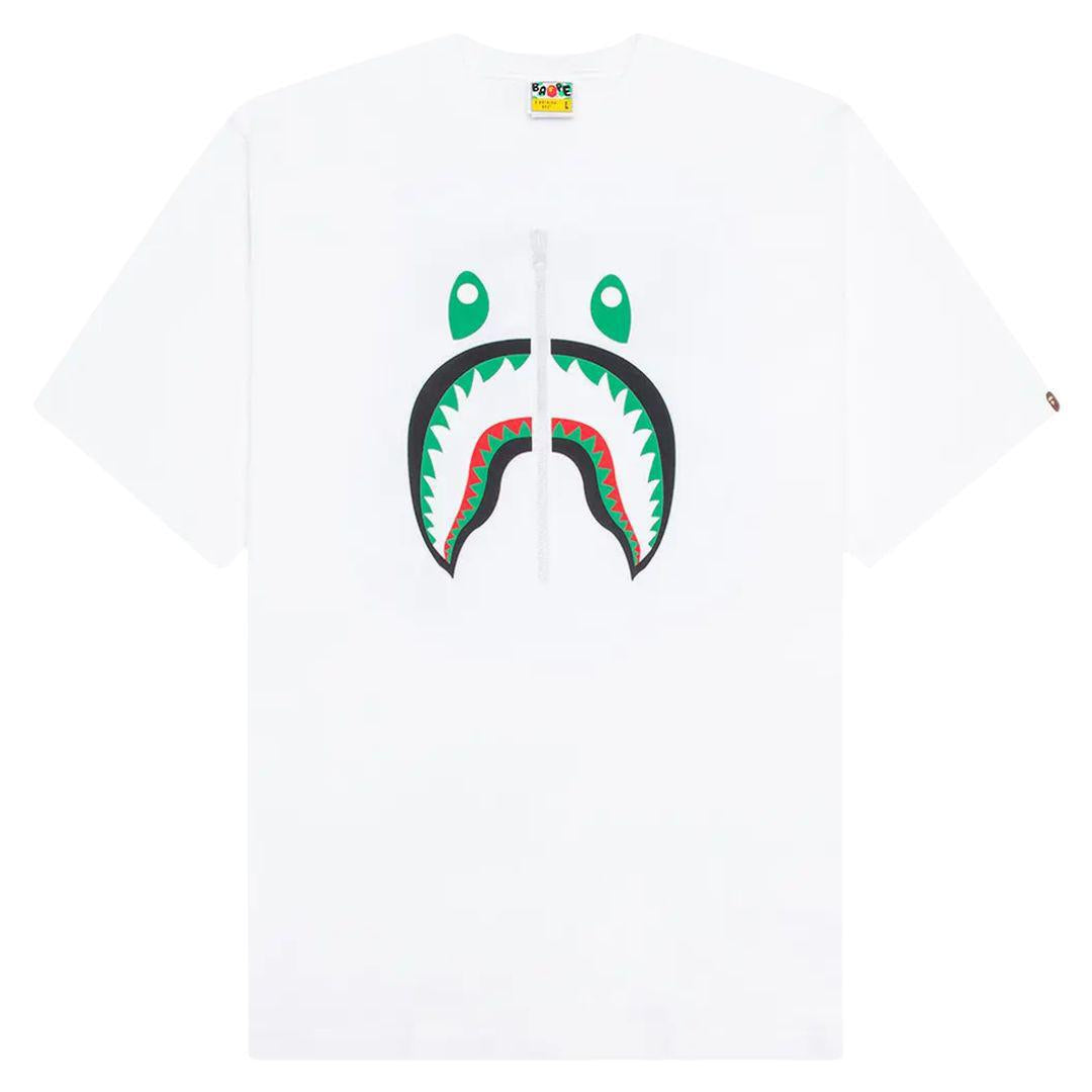 BAPE SHARK UAE T-SHIRT WHITE