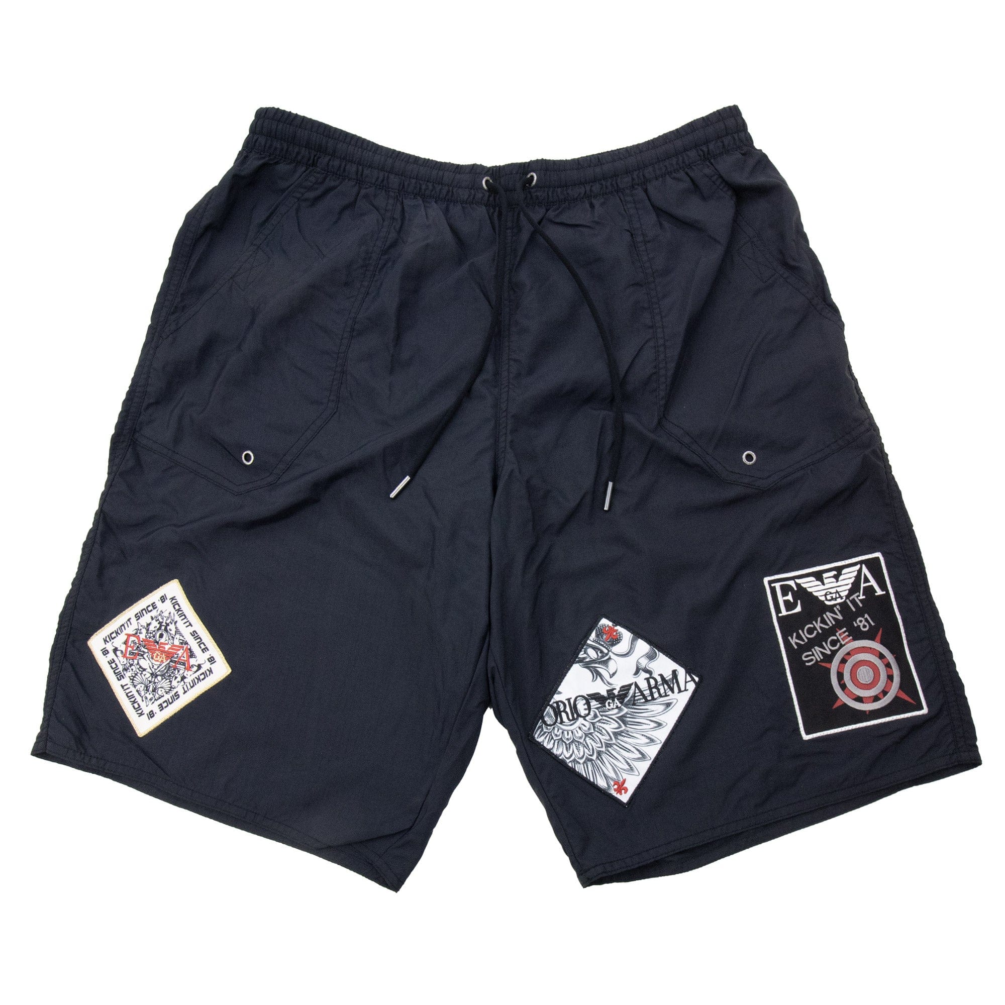 Emporio Armani Swimwear Shorts Black 56"