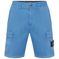 Stone Island Blue Bermuda Cargo Shorts