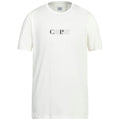 CP Company White Bold CP Logo T-Shirt