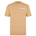 Palm Angels Tan Basic Logo T-Shirt